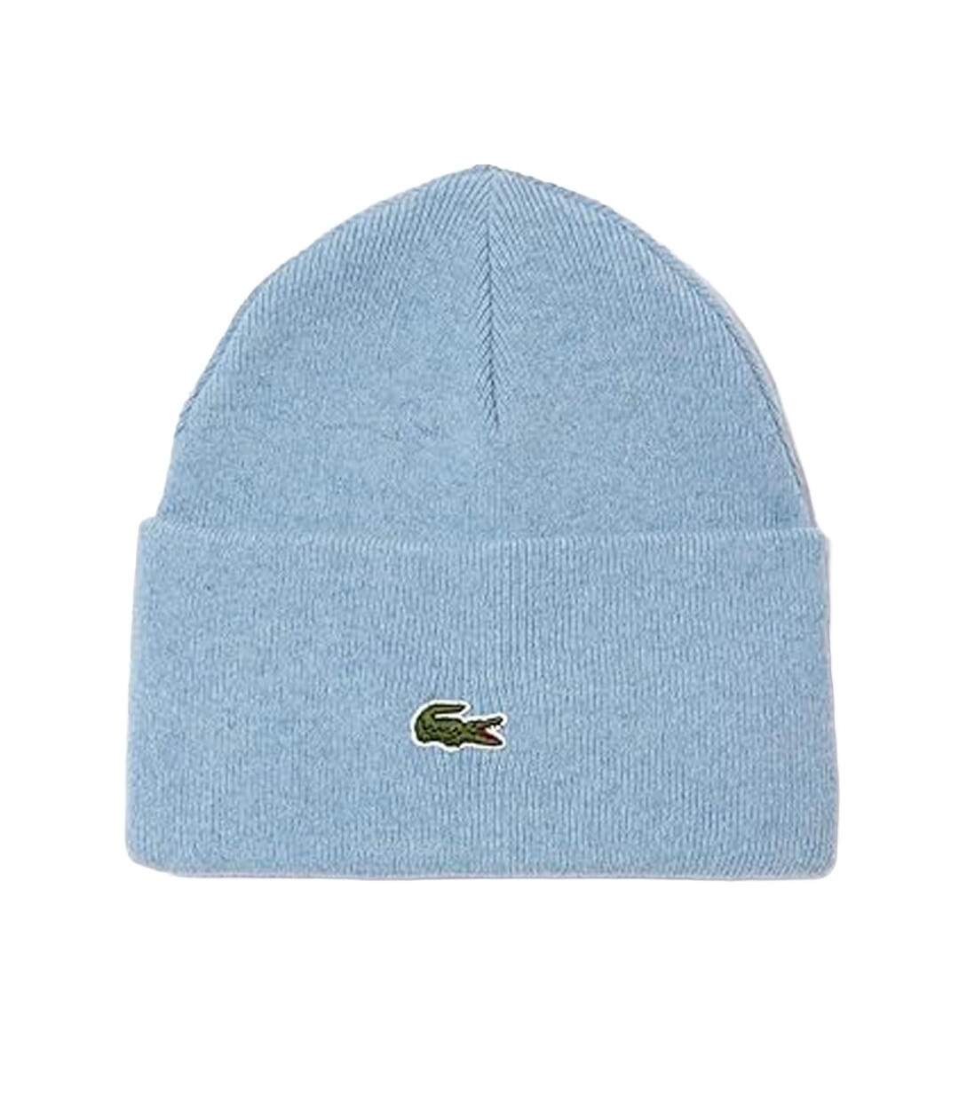 Bonnet bleu mixte lacoste rb9825-1