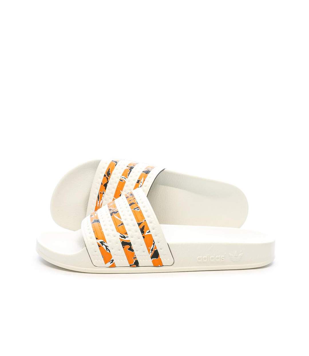 Claquettes Blanche/Orange Homme Adidas IE7744 - 35.5-1