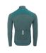 Mens Merino Long-sleeved Cycling Jersey Green Marl Pinnacle-2