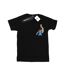 Disney Femmes/Ladies Lilo And Stitch Ice Cream Cotton Boyfriend T-Shirt (Noir) - UTBI29621-1