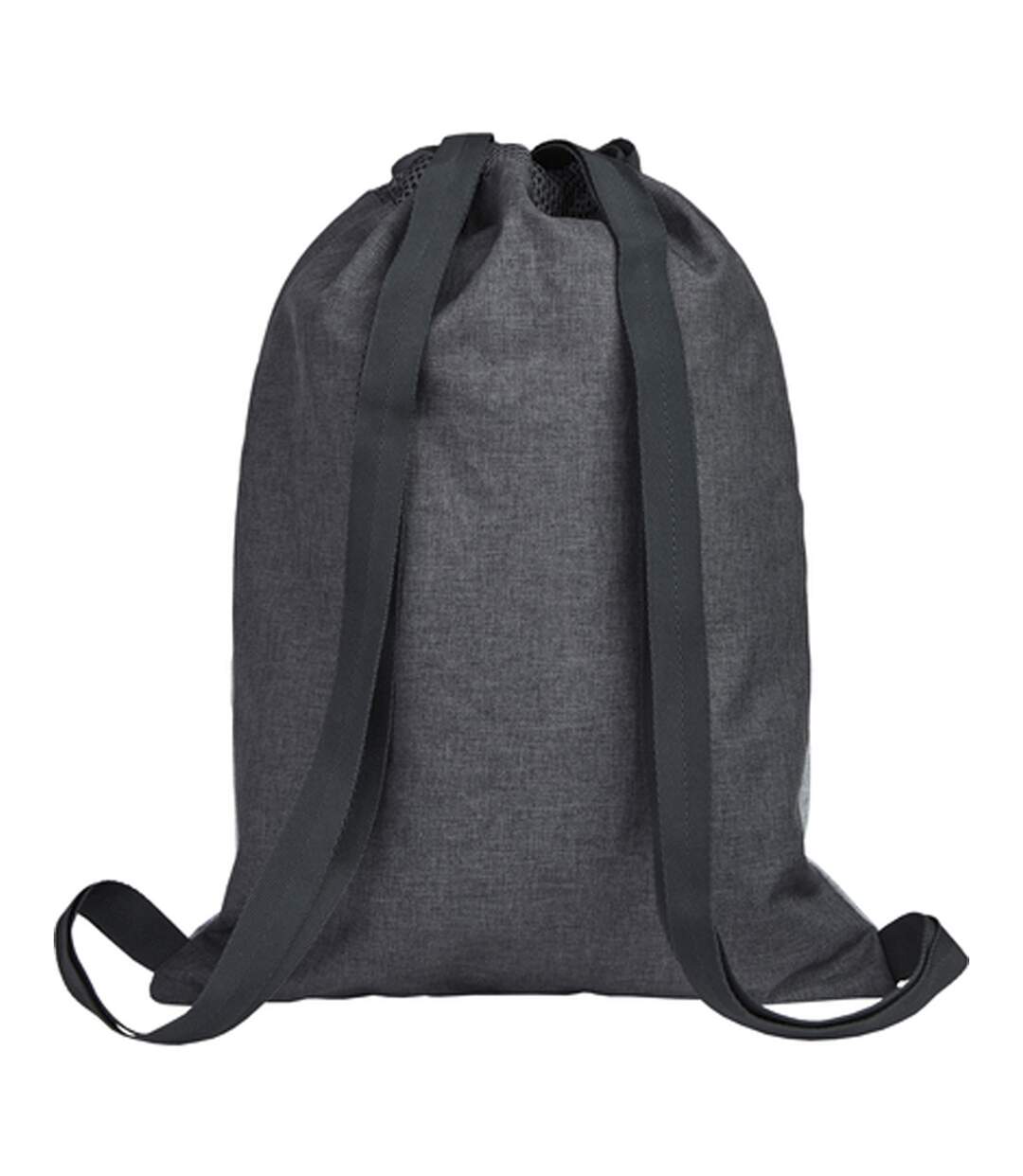 Sac À Cordon Gothenburg 43 Cm X 33 Cm Gris Foncé Gris Clair Chiné Bags2Go-2