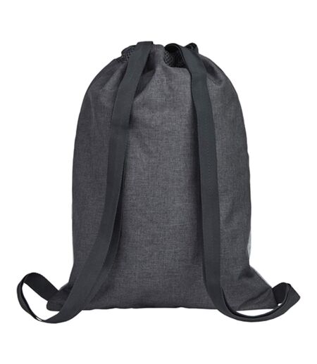 Sac À Cordon Gothenburg 43 Cm X 33 Cm Gris Foncé Gris Clair Chiné Bags2Go