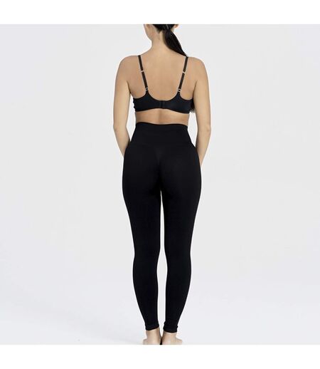 Ladies Essentials Black Leggings Sculpting Supportive Recycled Stretch Fit