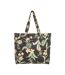 Tote bag noir à fleurs femme roxy anti bad vibes - taille unique-1