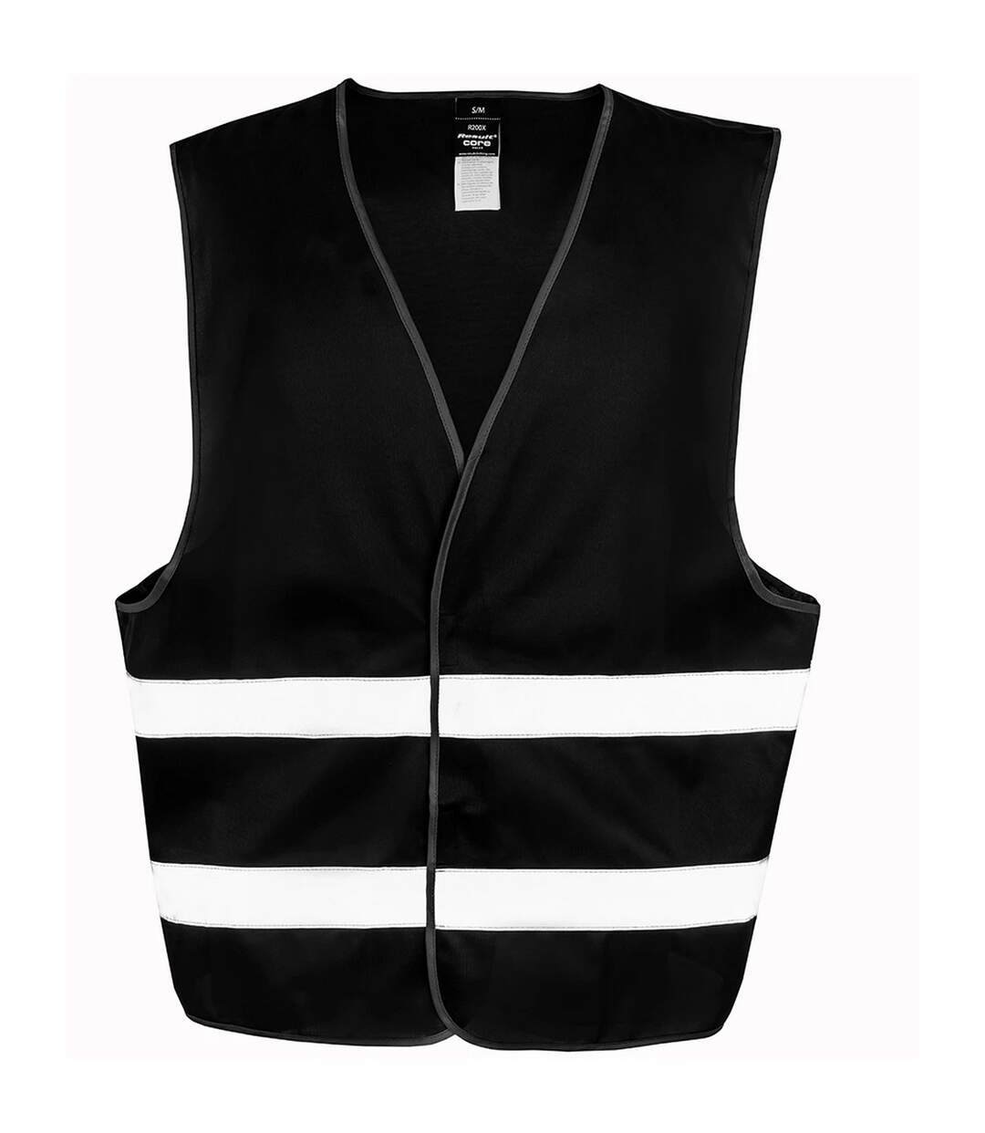 Gilet Haute Visibilité Enhanced Adulte Noir Result Core-1
