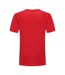 Mens Chest Logo T-shirt Red Melange Marl Everlast-2