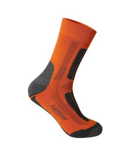 Lot De 2  Chaussettes Trekking Homme Orange Karrimor