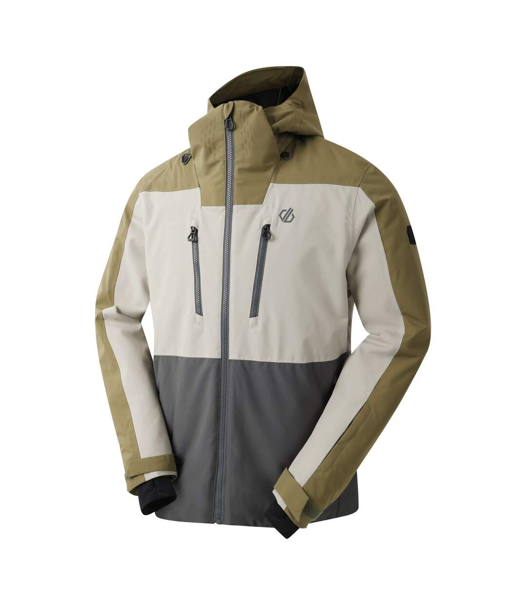 Blouson De Ski Baseplate Homme Olive Blanc Cassé Dare 2B-4