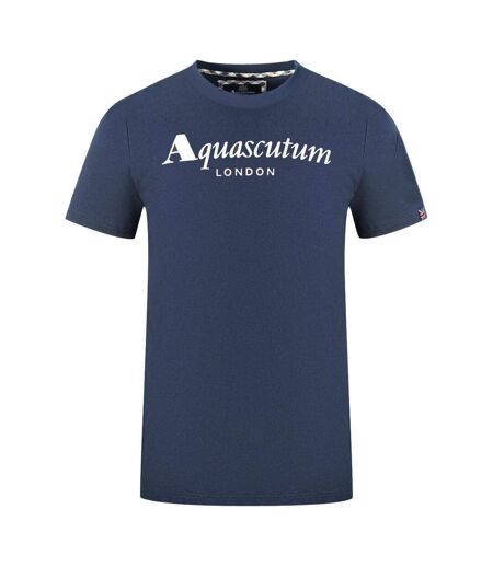 T-shirt London Homme Bleu Marine Aquascutum