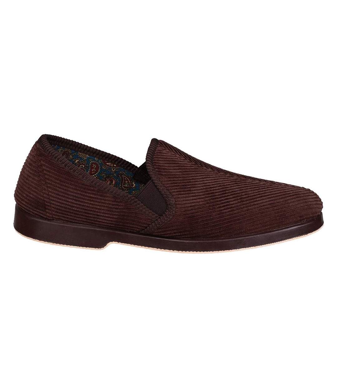 Pantoufles exeter homme marron GBS