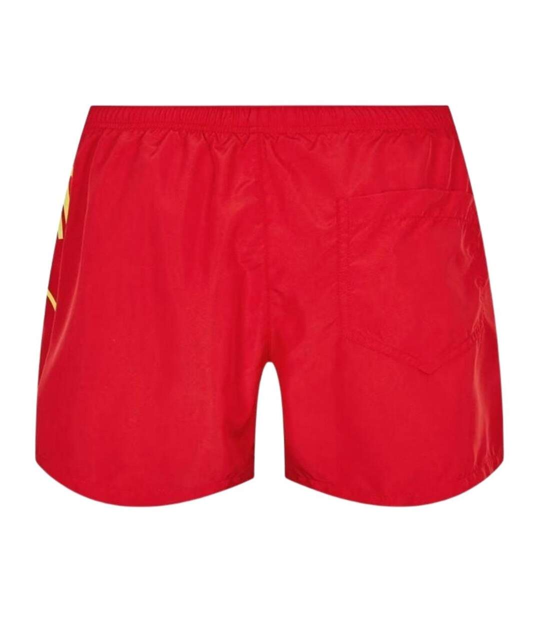 Short De Bain Motif Logo Homme Rouge Moschino-2