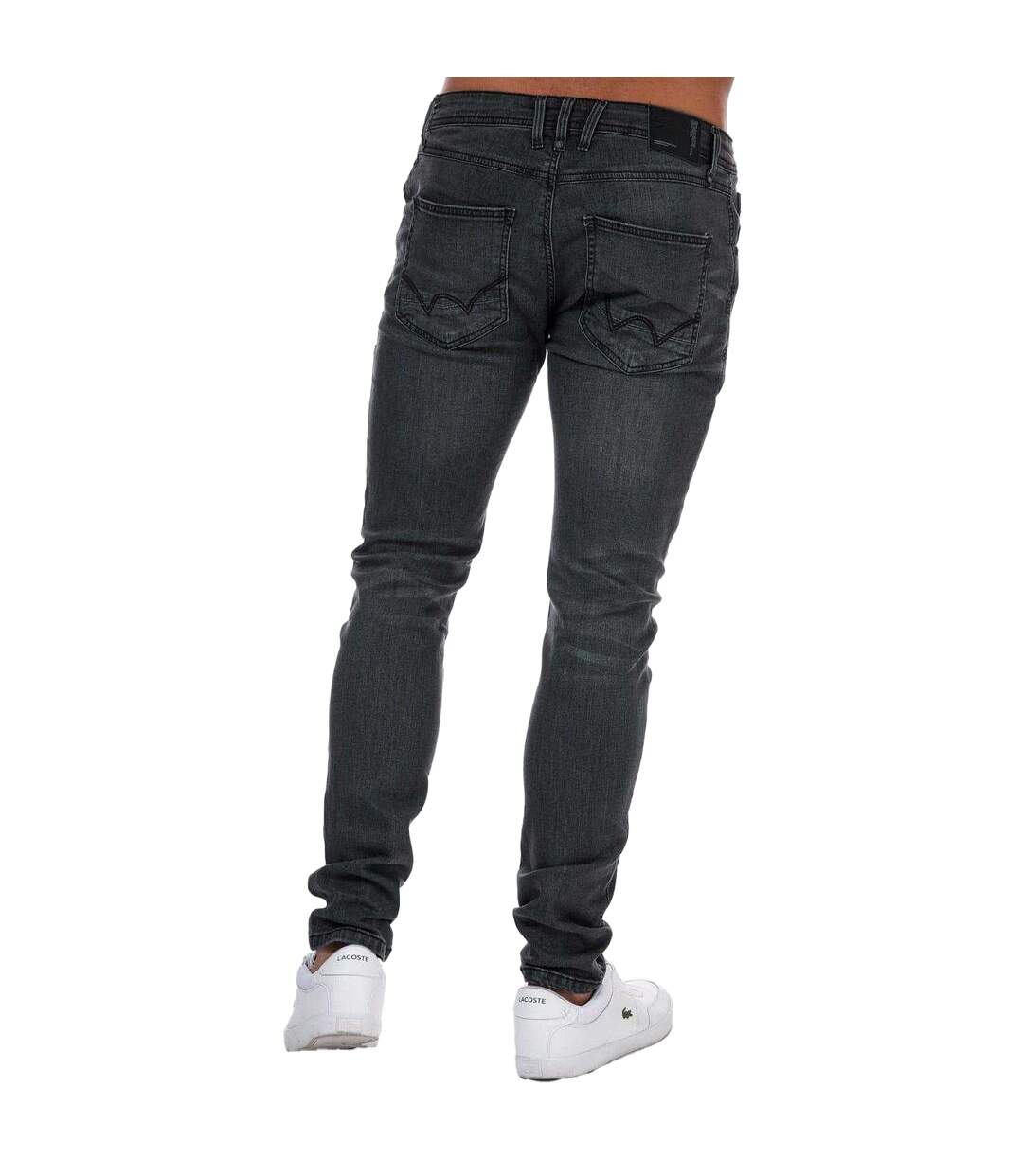 Jean Maylead Homme Gris Duck And Cover-2