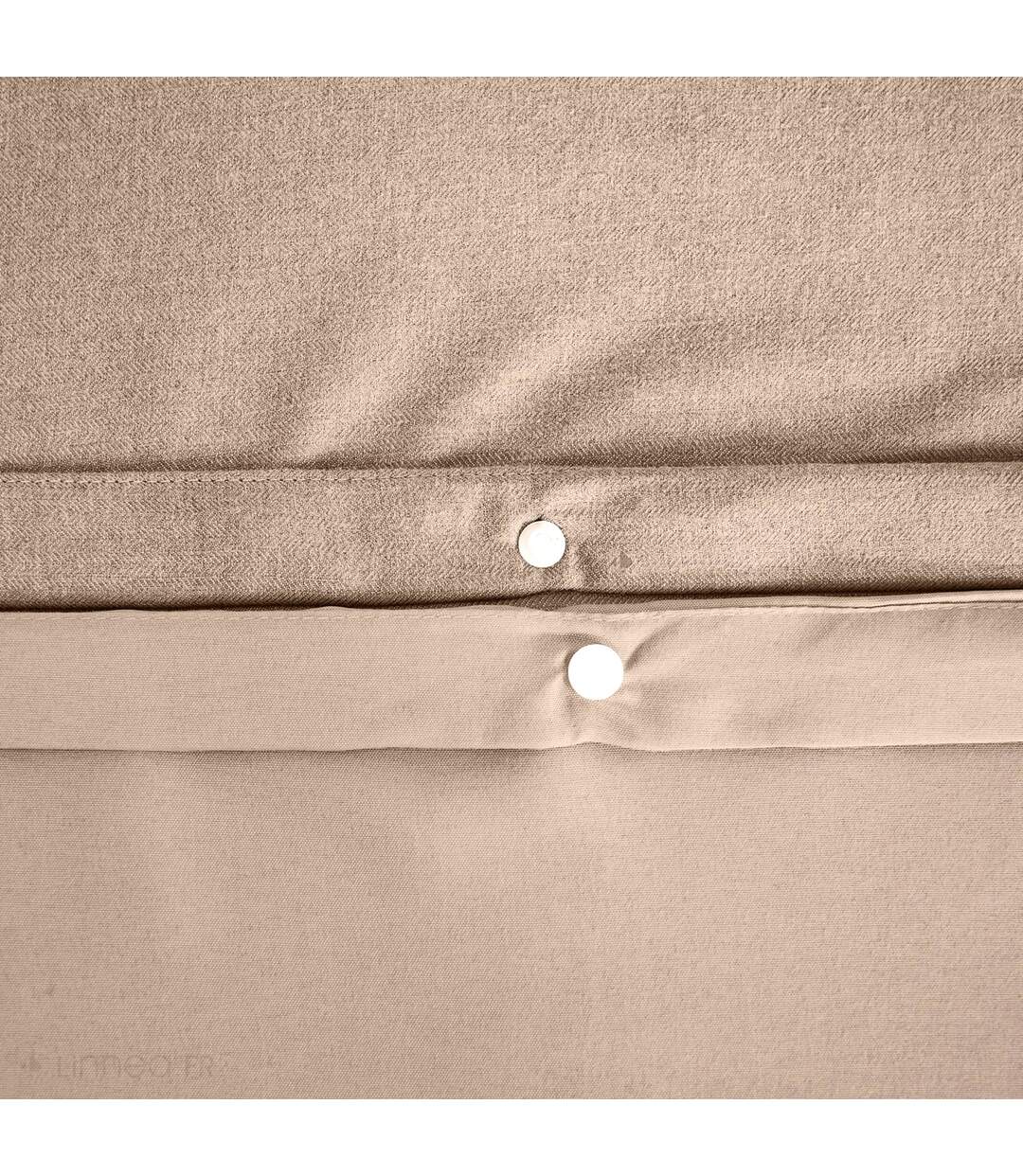 Parure de lit bi-matière microfibre SENSATION FLANELLE-3