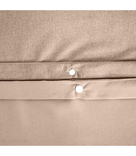 Parure de lit bi-matière microfibre SENSATION FLANELLE