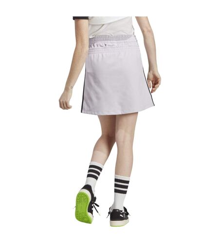 Womens/ladies Always Original Double Waist Detail Mini Skirt Silver Adidas