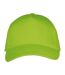 Casquette De Baseball Long Beach Vert Clair SOLS-1