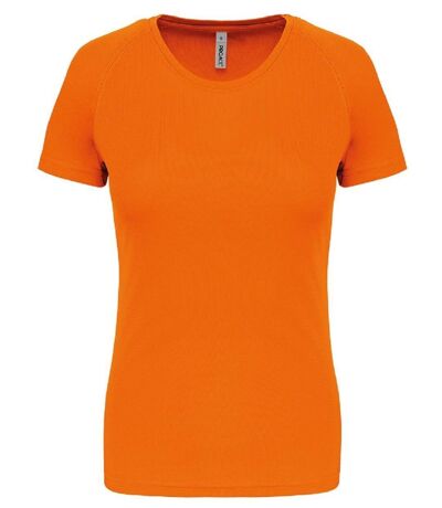 T-shirt sport - Running - Femme - PA439 - orange fluo