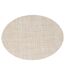 Set de Table Ovale Maoli 35x48cm Beige-1