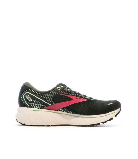 Chaussures de Running Noires/Roses Mixte Brooks Ghost 14