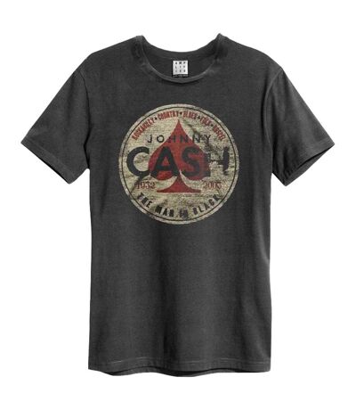 T-shirt The Man In Black Adulte Charbon Amplified