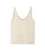 Débardeur beige femme teddy smith lina-1