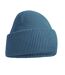 Bonnet Classic Engineered Bleu Ardoise Beechfield-1