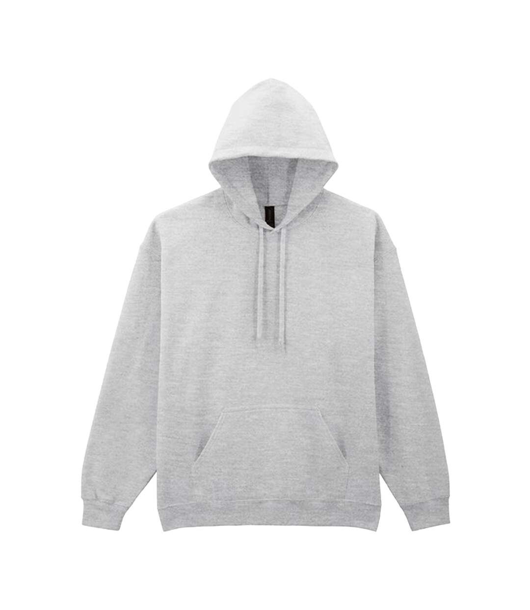 Unisex Adult Midweight Hoodie Ash Grey Gildan-1