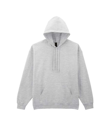 Unisex Adult Midweight Hoodie Ash Grey Gildan