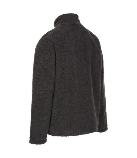 Mens Buck Fleece Jacket Dark Grey Trespass