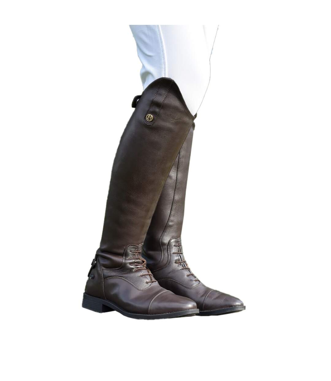 Bottes Hautes D´équitation Casperia V2 Adulte Marron Brogini-1
