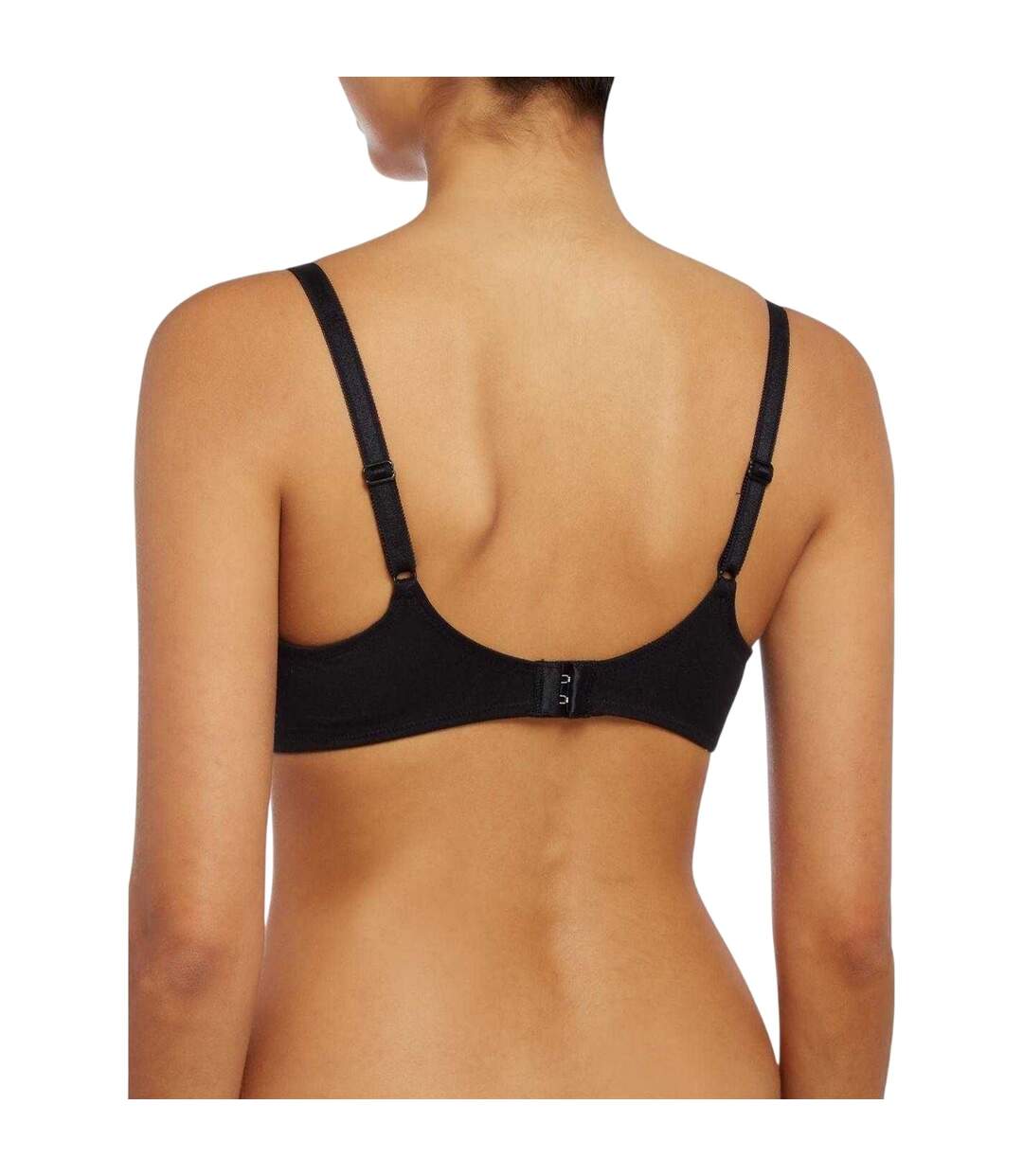 Womens/ladies Amourette Lace Bra Black Triumph-2