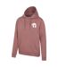 Mens Mountain Badge Hoodie Light Brown Mountain Warehouse-3