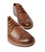 Maine Mens Lenny Lace Up Derby Shoes (Dark Tan) - UTDH6567