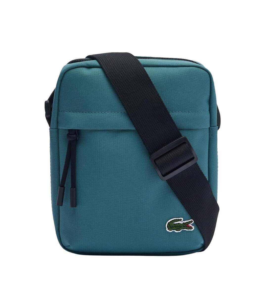 Sacoche bleu canard homme lacoste hold-1