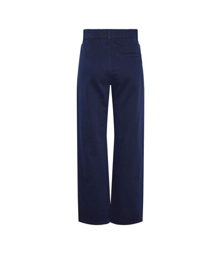 Pantalon marine bleu femme pieces maud