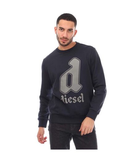 Sweat S-gir 13-1 Homme Bleu Marine Diesel
