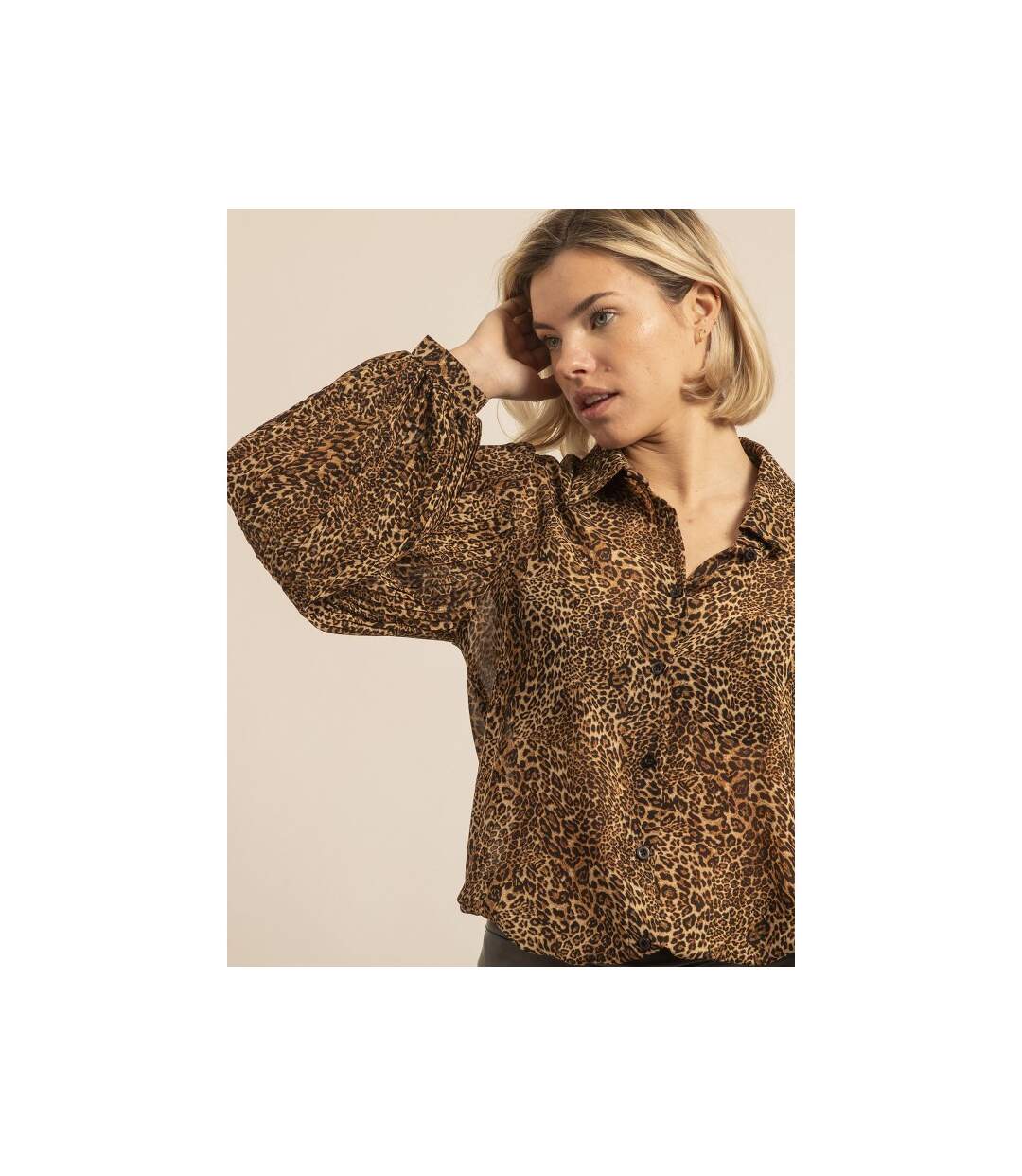 Chemise voile motifs OKACHA - Dona X Lisa-3