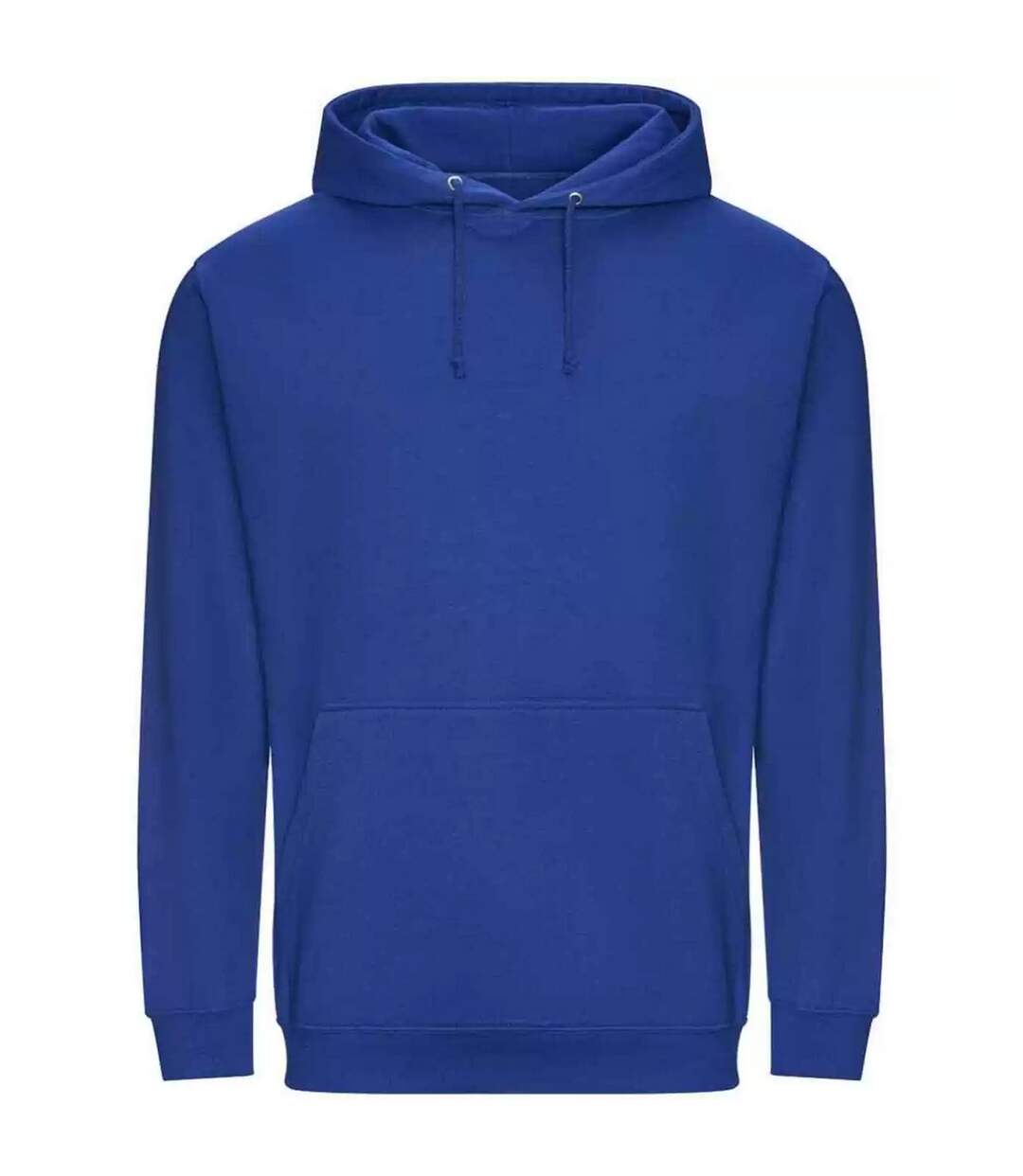 Sweat À Capuche College Adulte Bleu Roi Vif Awdis-1