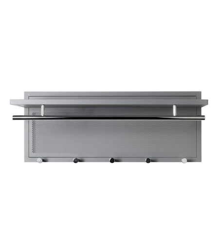 Patère Murale en Métal Paulo 75cm Gris