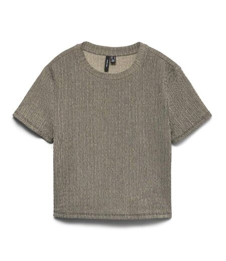 Top gris femme vero moda jenny ss baby