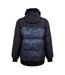 Mens Camouflage Puffer Jacket Black 274 Studio-2
