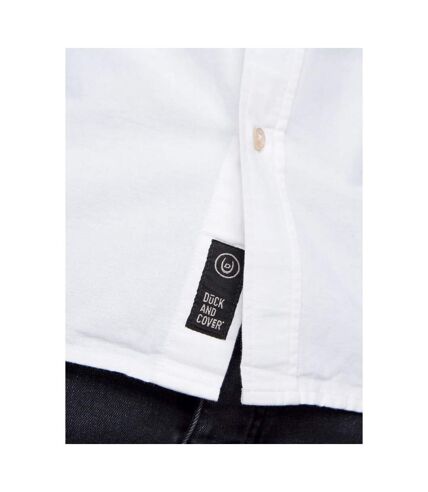 Duck and Cover Mens Yuknow Shirt (White) - UTBG130