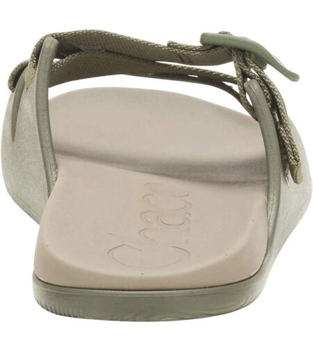 Womens/ladies Chillos Flatform Sliders Fossil Chaco