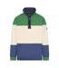 Sweat Motif/style Blocs De Couleurs Homme Vert Clair Lazy Jacks-1