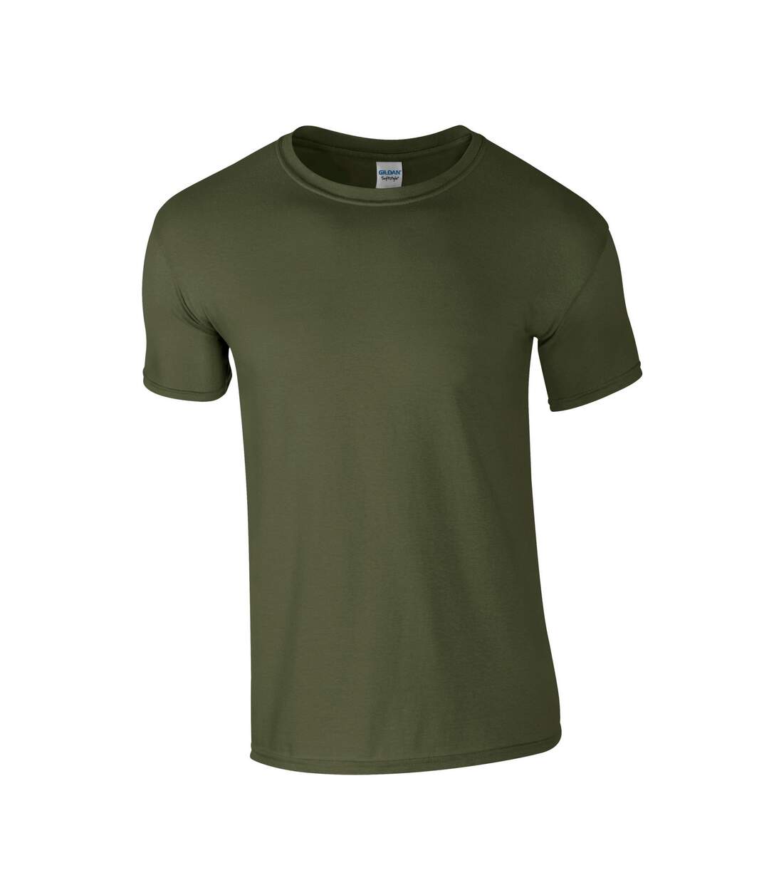 T-shirt Softstyle Homme Vert Kaki Gildan-1