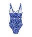 Maillot de bain 1 pièce sakari femme bleu vif Regatta-2