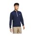 Mens Quarter Zip Golf Sweatshirt Navy White Adidas-1
