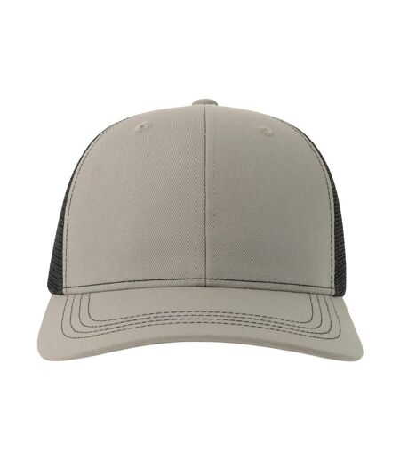 Casquette Trucker Motif/style 6 Panneaux Sonic-s Adulte Gris Noir Atlantis Headwear