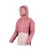 Doudoune Matelassée Leedre Femme Vieux Rose Rose Noir Regatta-3