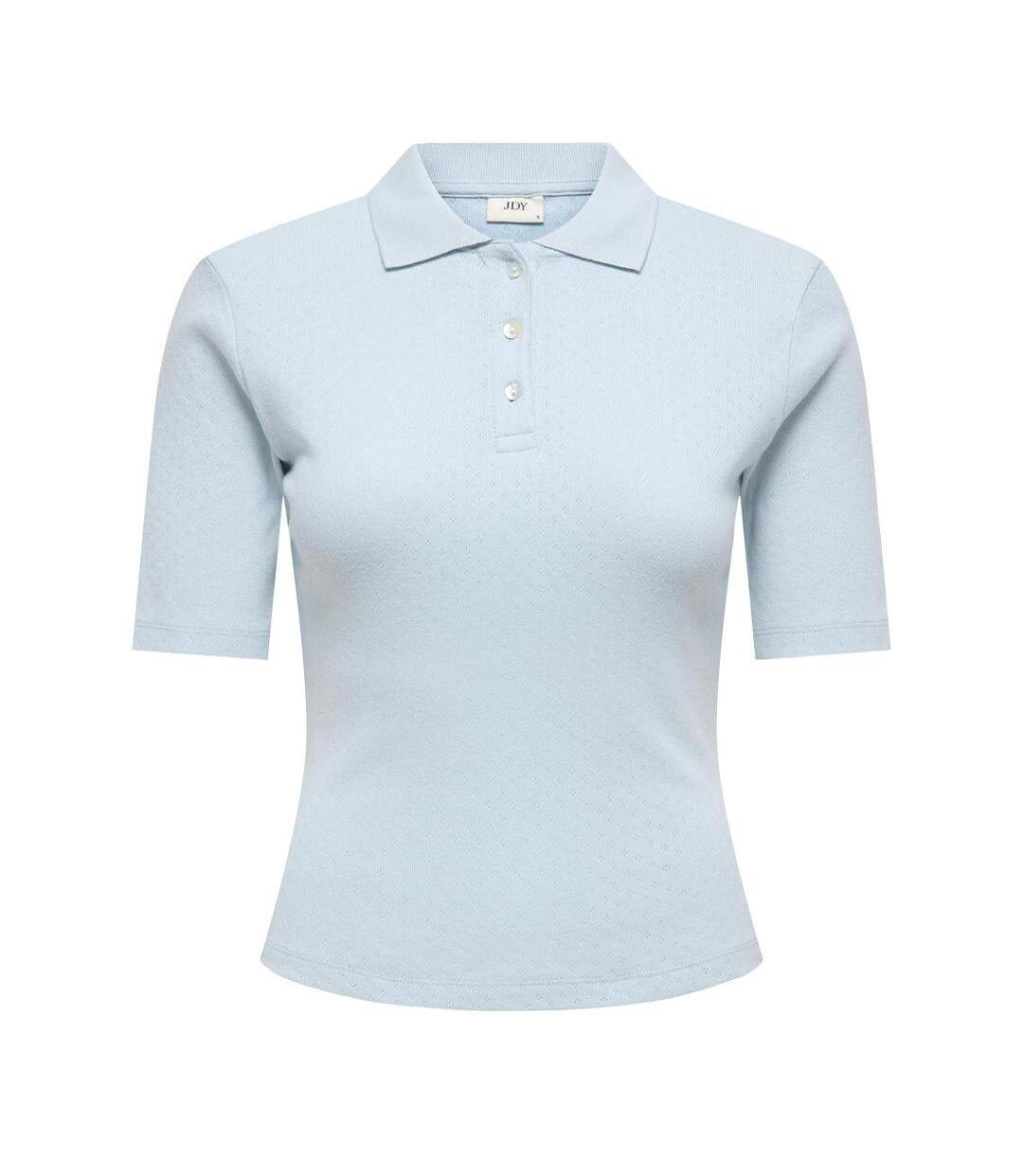Polo bleu femme jdy alsa-1